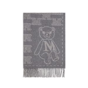 Max Mara Gray Cashmere Women's Scarf